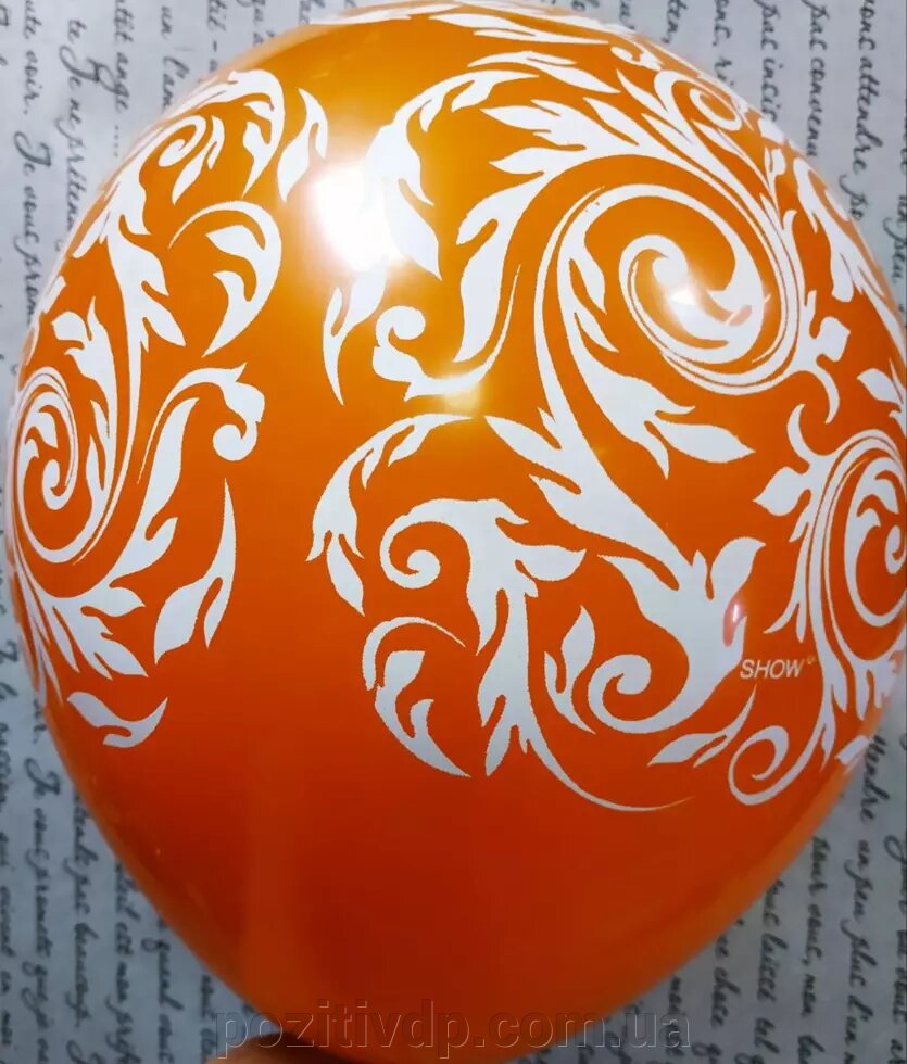 Кульки з гелієм "Візерунки" 30см від компанії позитив - фото 1