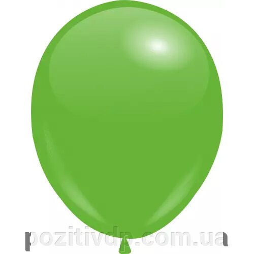 Кульки з гелієм Зелений Пастель 30см від компанії позитив - фото 1