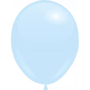 Кульки з гелієм Ніжно-блакитний пастель 30см