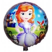 Повітряна куля з гелієм "Принцеса Софія" 45см від компанії позитив - фото 1