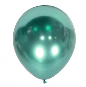 Кульки з гелієм зелений -хром 30см