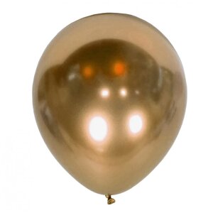 Кульки з гелієм золото-хром 30см