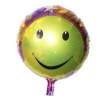Воздушный шар с гелием Смайл 45см ##от компании## Позитив - ##фото## 1