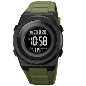 Годинник наручний чоловічий SKMEI 2080AG, чоловічий армійський водостійкий тактичний годинник, годинник для чоловіка
