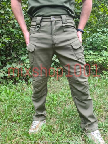 Тактичні Штани брюки софтшелл (soft shell) штани для полювання і риболовлі \ тактичні штани осінь