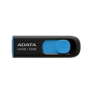 Флеш накопичувач ADATA USB3.2 gen. 1 UV128 32GB black-blue