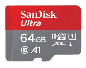 Карта пам'яті Sandisk Ultra 64GB microSD Class 10