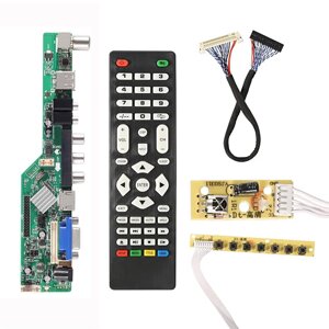 Універсальний контролер ЖК матриц, скалер 3663, DVB-T2