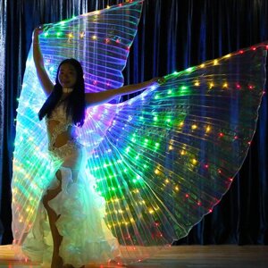 Женские светодиодные костюмы для танца живота.
