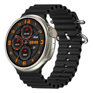 Cмарт-годинник Smart Watch Z78 Ultra електронні з магнітною зарядкою та мікрофоном. Чорний