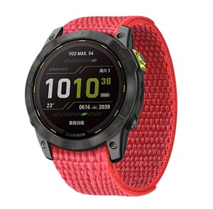 Тканинний ремінець для Garmin Fenix 7X / 6X Pro / 6X Pro Solar /Fenix 5X / 5X Plus / Fenix 3 HR / Quatix 3/26 мм