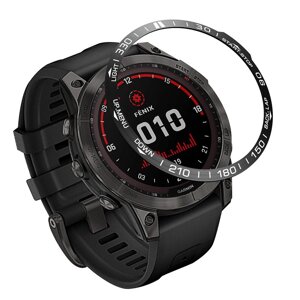 Захист на безель для смарт-годинника Garmin Fenix 7X Синій