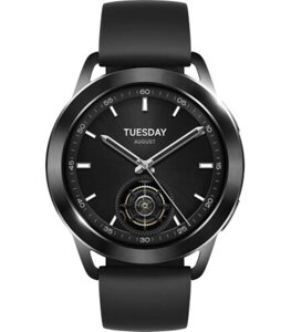 Смарт-годинник Xiaomi Watch S3 Black (BHR7874GL)