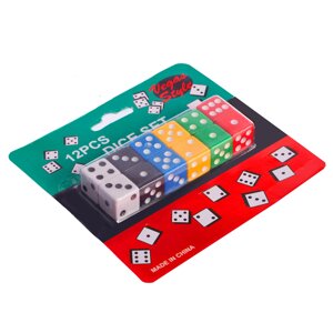 Кістки гральні Zelart IG-15127 12 шт