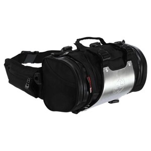 Мотосумка-трансформер 2в1 із металевою захисною накладкою Zelart AO SI MAN NI T9909 12л 34x19x19см чорний