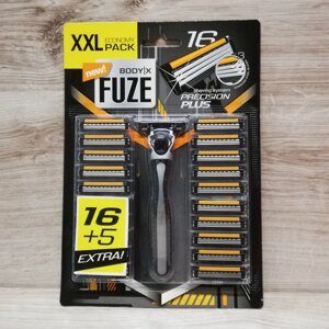 Станок для бритья body-x fuze xxl pack 21 кассета