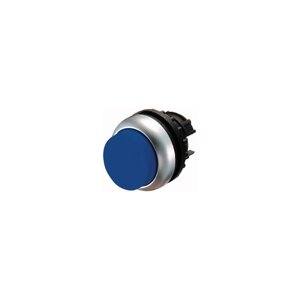 Eaton 216802 M22-DRLH-B Головка кнопки виступна з фіксацією, з підсвіткою, колір синій