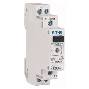 Реле з кнопкою eaton Z-R23 /16-20 2но 16а 24B (VDC) (ICS-R16D024B200)