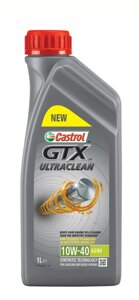 Castrol GTX UltraClean 10W40 напівсинтетична 1л