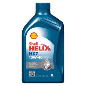 Олива моторна SHELL Helix HX7 10W40 1л