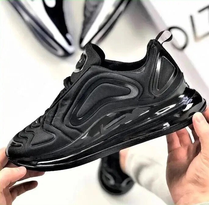 Кросівки жіночі Nike Air Max 720 чорні з амортизацією (розмір 36) Відео Огляд від компанії Вигідно - фото 1