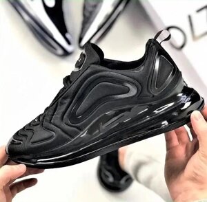 Кросівки жіночі Nike Air Max 720 чорні з амортизацією (розмір 36) Відео Огляд