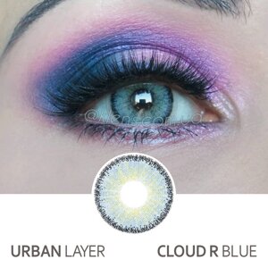Кольорові контактні лінзи Urban Layer Cloud R Blue
