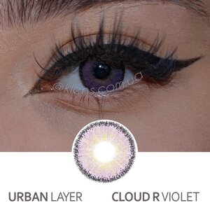 Кольорові контактні лінзи Urban Layer Cloud R Violet
