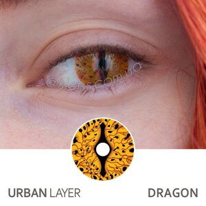 Кольорові контактні лінзи Urban Layer Dragon