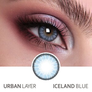 Кольорові контактні лінзи Urban Layer Iceland Blue