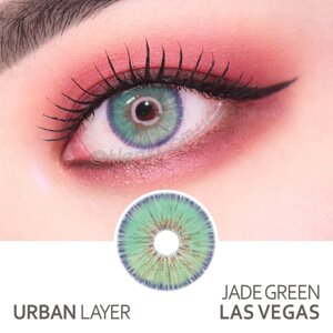 Кольорові контактні лінзи Urban Layer Las Vegas Jade Green