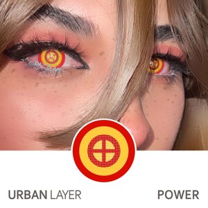 Кольорові контактні лінзи Urban Layer Power