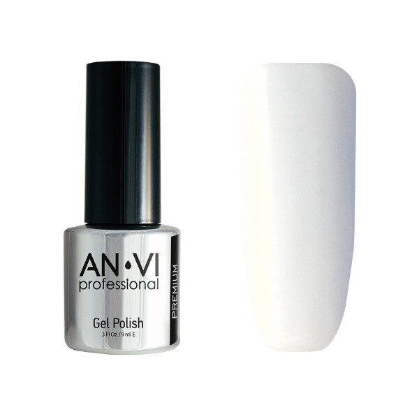 Гель-лак для ногтей ANVI Professional №005-2  Crystal French 9 мл (11378Gu) ##от компании## SNAIL - ##фото## 1