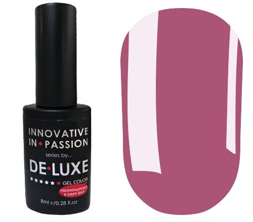 Гель-лак для ногтей De Luxe №010 Темный ягодно-розовый 8 мл (13382Gu) ##от компании## SNAIL - ##фото## 1