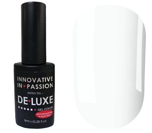 Гель-лак для ногтей De Luxe №053 Бледно-голубой 8 мл (13476Gu) ##от компании## SNAIL - ##фото## 1