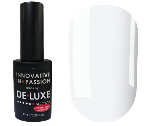 Гель-лак для ногтей De Luxe №055 Бледно-васильковый 8 мл (13478Gu) ##от компании## SNAIL - ##фото## 1