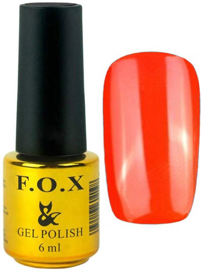 Гель-лак для ногтей FOX №003 Оранжевый 6 мл (3414Gu) ##от компании## SNAIL - ##фото## 1