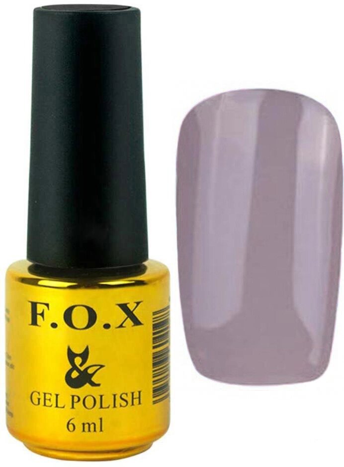 Гель-лак для ногтей FOX №067 Бледно-лиловый 6 мл (3397Gu) ##от компании## SNAIL - ##фото## 1
