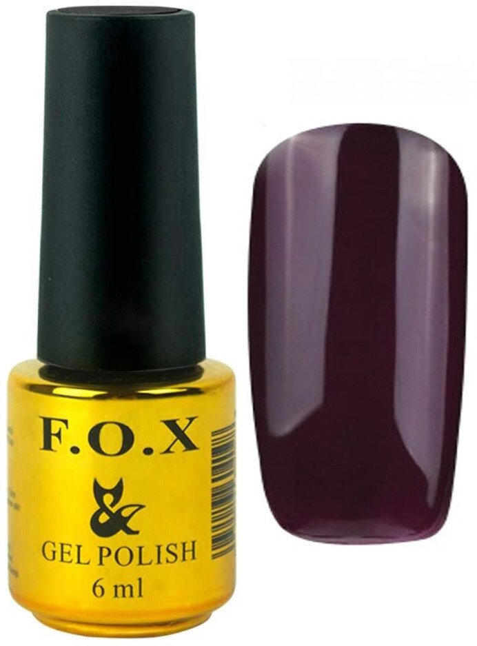 Гель-лак для ногтей FOX №102 Фиолетовый 6 мл (492Gu) ##от компании## SNAIL - ##фото## 1