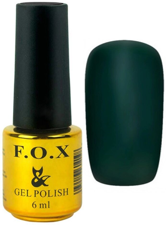 Гель-лак для ногтей FOX №188 Темно-зеленый 6 мл (8722Gu) ##от компании## SNAIL - ##фото## 1