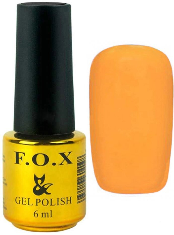 Гель-лак для ногтей FOX №212 Ярко-кирпичный 6 мл (8746Gu) ##от компании## SNAIL - ##фото## 1