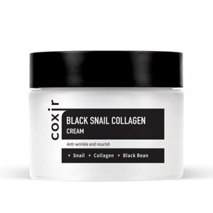 Крем антивозрастной с коллагеном Coxir Black Snail Collagen Cream Anti-Wrinkle And Nourish 50 мл (16743Gu)
