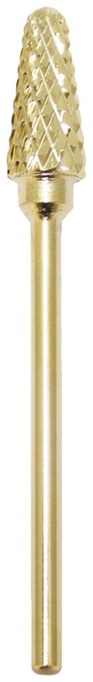 Насадка к фрезеру ANVI Professional твердосплавная золотая K2 (10802Gu) от компании SNAIL - фото 1