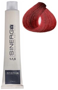 Крем-краска для волос Sinergy №6/66 Насыщенный темно-красный русый 100 мл (9773Gu)