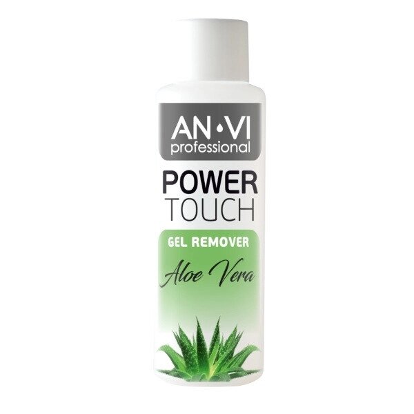 Средство для снятия гель-лака ANVI Professional Power Touch Aloe Vera 100 мл (426Gu) от компании SNAIL - фото 1