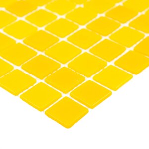 Мозаїка MK25111 YELLOW жовта облицювальна для ванної, душової, кухні