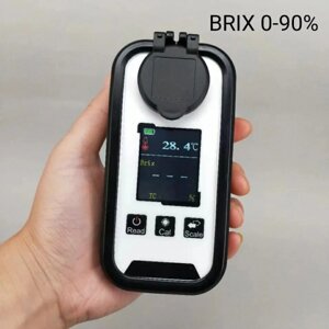 Цифровий професійний рефрактометр для цукру DR102 0-90% (Brix)