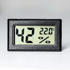 Цифровий термометр гігрометр ELITE Т-1 чорний