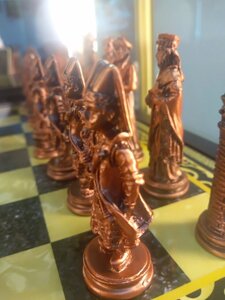 Ексклюзивні шахи -Єгиптяни»35 х 35см.