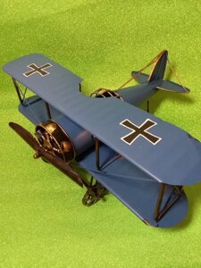 Колекційна модель літака. Сувенірна копія оригіналу. Якісна деталізація. Метал. Довжина 30 см.